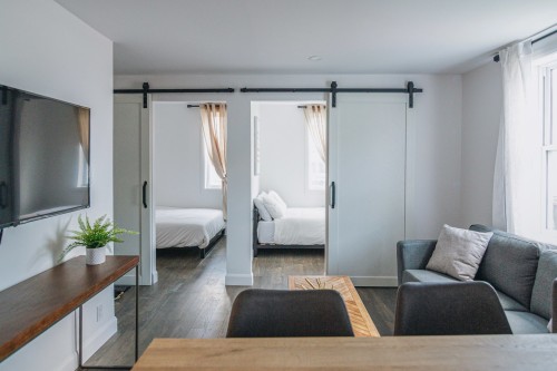 Dwelling - 1015  - 1023 Rue St-Jean, Québec (La Cité-Limoilou), QC - Indoor Photo Showing Bedroom