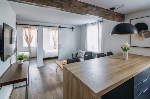 Dwelling - 1015  - 1023 Rue St-Jean, Québec (La Cité-Limoilou), QC - Indoor Photo Showing Dining Room
