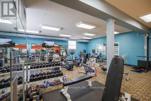 Lighthouse Point Amenity - 24 - 409 Mariners Way, Collingwood, ON - Indoor Photo Showing Gym Room