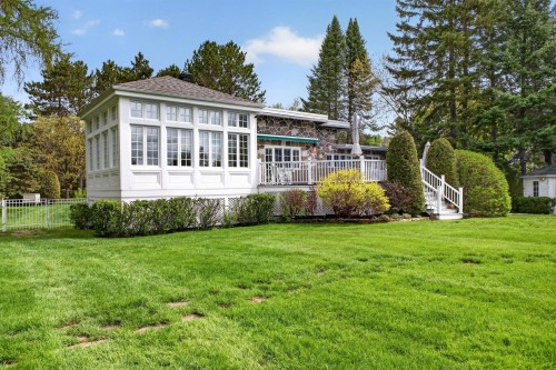 Back of Structure - 120 Av. Nantel, Sainte-Agathe-Des-Monts, QC - Outdoor With Deck Patio Veranda