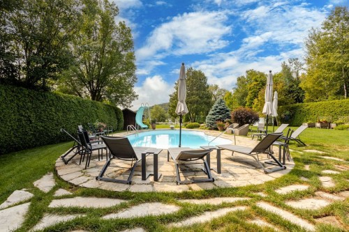 Pool - 120 Av. Nantel, Sainte-Agathe-Des-Monts, QC - Outdoor With In Ground Pool With Deck Patio Veranda