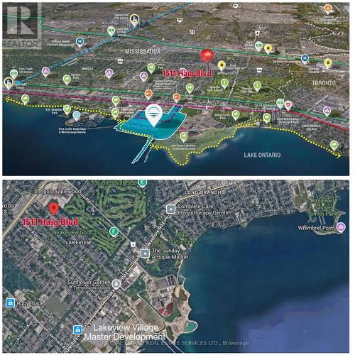 Upscale Lakeview Community! on Border of Toronto - 1511 Haig Boulevard, Mississauga, ON - Other With Body Of Water
