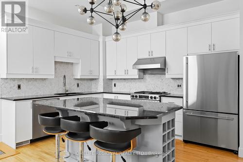 6 - 62 Claremont Street, Toronto, ON - Indoor Photo Showing Kitchen With Stainless Steel Kitchen With Upgraded Kitchen