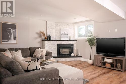 41 Douglas Crescent, Erin, ON - Indoor Photo Showing Living Room With Fireplace