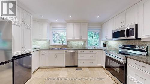 15 Farrington Drive, Toronto, ON - Indoor Photo Showing Kitchen With Double Sink