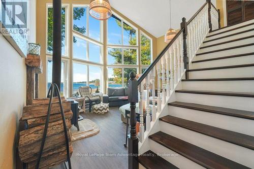 Stairs - 37 Richards Lake Road, Carling, ON - Indoor Photo Showing Other Room