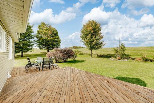 Patio - 45 Ch. Dubuc, Compton, QC - Outdoor With Deck Patio Veranda With View
