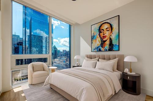 Chambre à coucher principale - 1316-435 Boul. René-Lévesque O., Montréal (Ville-Marie), QC - Indoor Photo Showing Bedroom