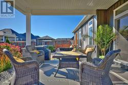 Back covered patio plus lower patio - 