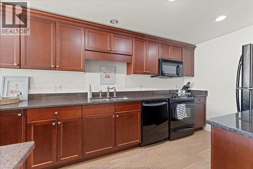 34 Boblo Island Boulevard Unit# 306, Amherstburg, ON - Indoor Photo Showing Kitchen With Double Sink