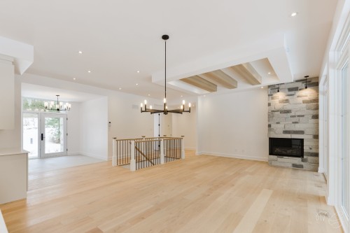 À construire - 1108 Ch. Du Massif, Piedmont, QC - Indoor With Fireplace
