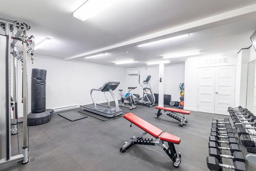 Salle d'exercice - 222-5720 Ch. Upper-Lachine, Montréal (Côte-Des-Neiges/Notre-Dame-De-Grâce), QC - Indoor Photo Showing Gym Room