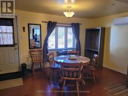 Front door into the dining room. - 