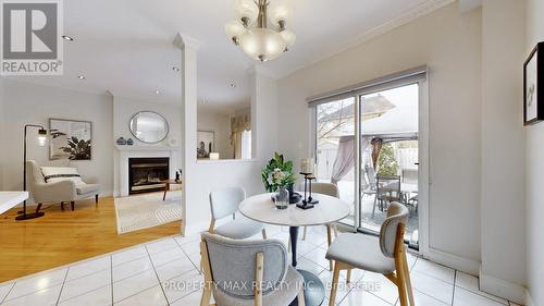 48 Elmrill Road, Markham, ON - Indoor Photo Showing Dining Room With Fireplace