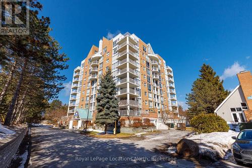 505 - 24 Ramblings Way, Collingwood, ON - Outdoor With Balcony With Facade