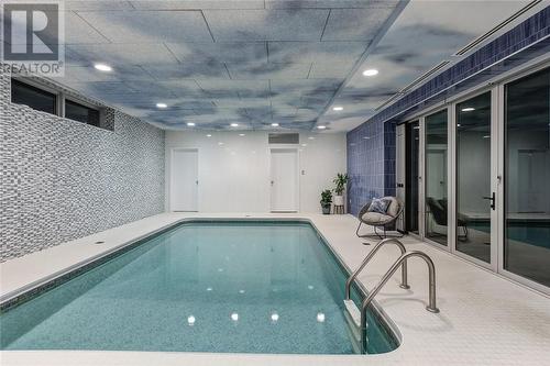 2410 South Bay, Sudbury, ON - Indoor Photo Showing Other Room With In Ground Pool