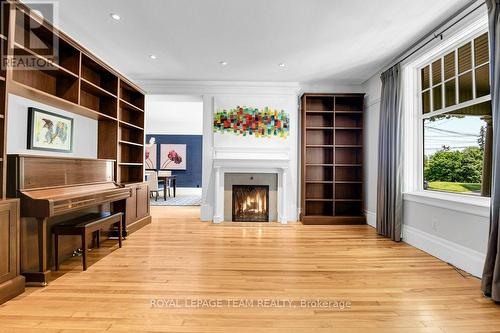 7 Second Avenue, Ottawa, ON - Indoor Photo Showing Other Room With Fireplace