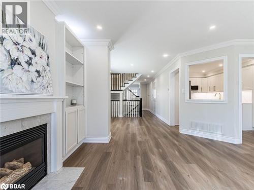 455 Apache Court Unit# 62, Mississauga, ON - Indoor With Fireplace