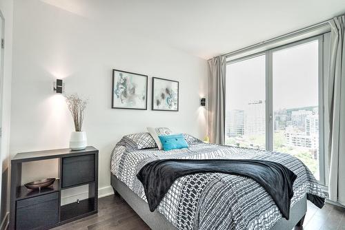 Bedroom - 1605-1800 Boul. René-Lévesque O., Montréal (Ville-Marie), QC - Indoor Photo Showing Bedroom