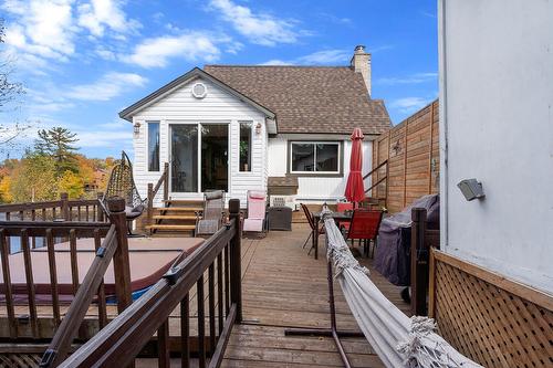 Back facade - 259 Boul. Jacques-Cartier, Shannon, QC - Outdoor With Deck Patio Veranda