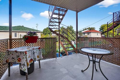 Balcon - 6915 Av. Pierre-De Coubertin, Montréal (Mercier/Hochelaga-Maisonneuve), QC - Outdoor With Deck Patio Veranda With Exterior