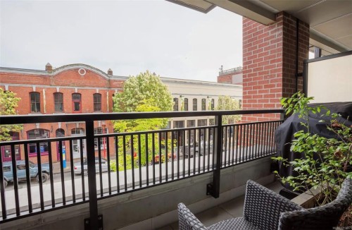 212-528 Pandora Ave, Victoria, BC - Outdoor With Deck Patio Veranda With Exterior