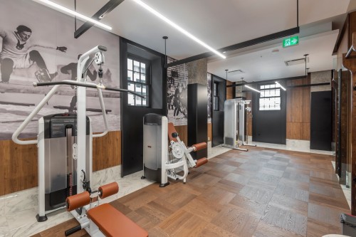 Salle d'exercice - 2202-2060 Rue Peel, Montréal (Ville-Marie), QC - Indoor Photo Showing Gym Room