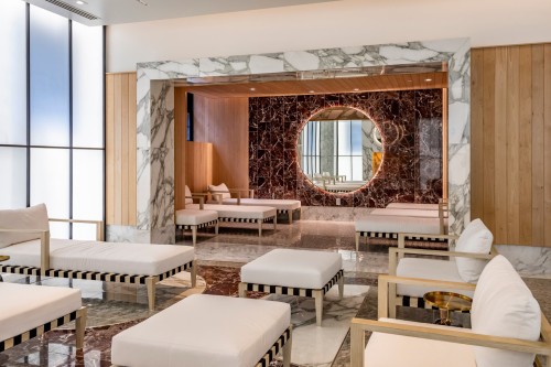 Spa - 2202-2060 Rue Peel, Montréal (Ville-Marie), QC - Indoor Photo Showing Living Room