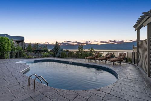 374 Quilchena Road, Kelowna, BC - Outdoor With In Ground Pool With View
