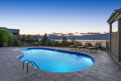 374 Quilchena Road, Kelowna, BC - Outdoor With In Ground Pool With Deck Patio Veranda With Backyard