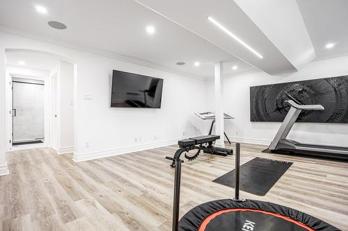 Playroom - 801 Ch. Caledonia, Mont-Royal, QC - Indoor Photo Showing Gym Room