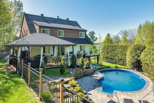Cour - 22 Rue Des Ardoises, Sainte-Agathe-Des-Monts, QC - Outdoor With Deck Patio Veranda
