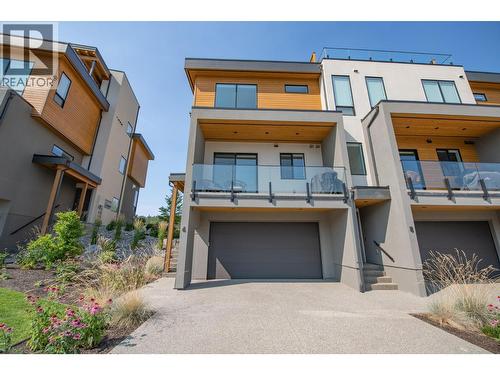 Double car garage - 105 Predator Ridge Drive Unit# 4, Vernon, BC - Outdoor