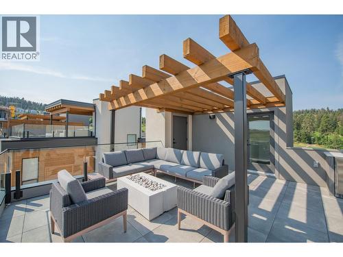 Pergola to shade from sun - 105 Predator Ridge Drive Unit# 4, Vernon, BC - Outdoor With Deck Patio Veranda