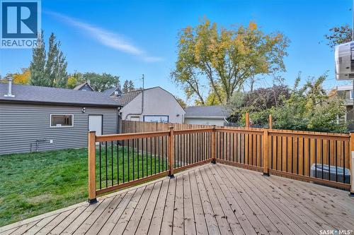 819 6Th Avenue N, Saskatoon, SK - Outdoor With Deck Patio Veranda