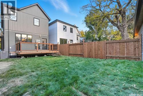 819 6Th Avenue N, Saskatoon, SK - Outdoor With Deck Patio Veranda