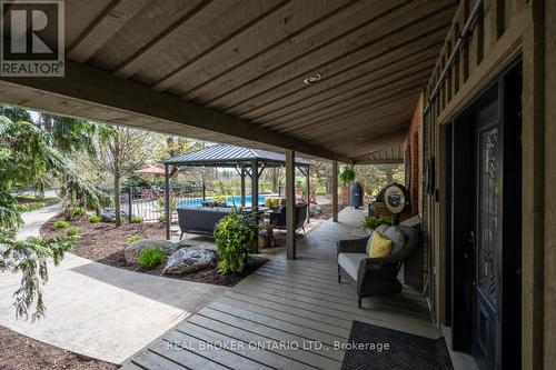 832 Highway 7A, Kawartha Lakes (Manvers), ON - Outdoor With Deck Patio Veranda