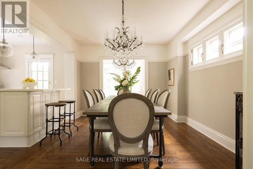 124 Cline Avenue N, Hamilton, ON - Indoor Photo Showing Dining Room