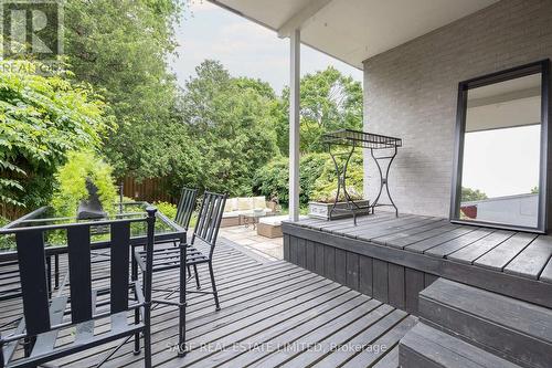 124 Cline Avenue N, Hamilton, ON - Outdoor With Deck Patio Veranda With Exterior