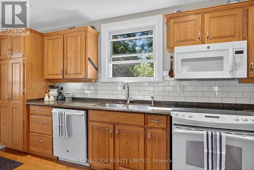 239 Rogers Street, Peterborough (Ashburnham Ward 4), ON - Indoor Photo Showing Kitchen With Double Sink