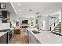 1292 Ethel Street, Kelowna, BC  - Indoor Photo Showing Kitchen With Double Sink With Upgraded Kitchen 