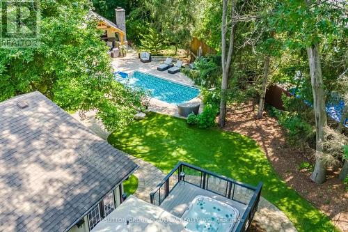 1063 Greenoaks Drive, Mississauga, ON - Outdoor With In Ground Pool