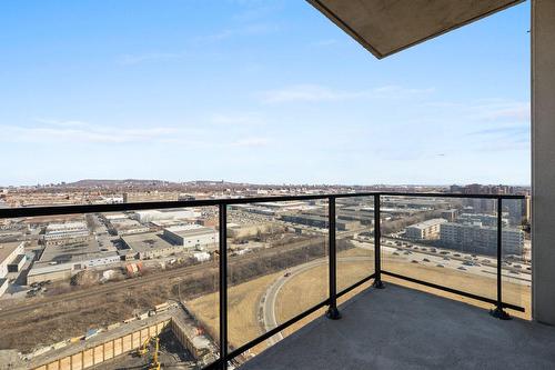Balcony - 1503-2200 Rue Sauvé O., Montréal (Ahuntsic-Cartierville), QC - Outdoor With Balcony With View