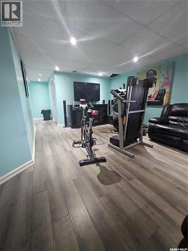 406 First Avenue E, Lampman, SK - Indoor Photo Showing Gym Room
