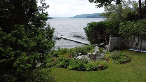Bord de l'eau - 4205 Ch. Magog, North Hatley, QC - Outdoor With Body Of Water With View