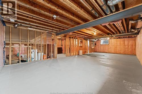 203 Clarke Street, Amherstburg, ON - Indoor Photo Showing Basement