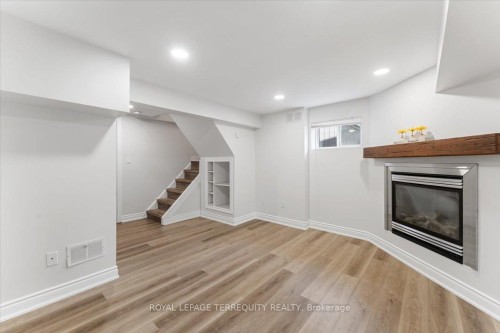 596 Hager Avenue, Burlington, ON - Indoor With Fireplace