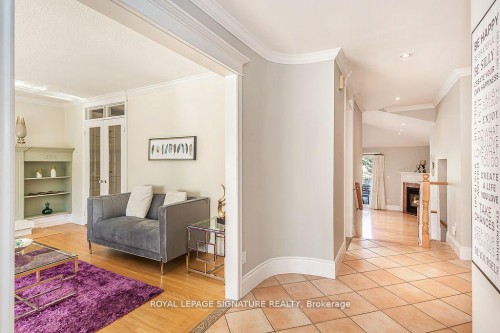 383 Maplehurst Avenue, Oakville, ON - Indoor With Fireplace