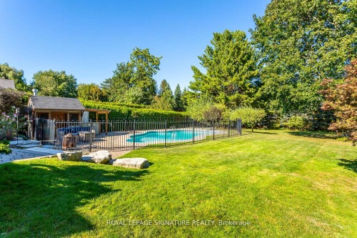383 Maplehurst Avenue, Oakville, ON - Outdoor With In Ground Pool