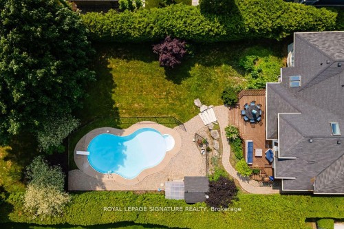 383 Maplehurst Avenue, Oakville, ON - Outdoor With In Ground Pool